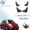 Car Mud Flaps For Suzuki Swift 2 II 2005-2010 Mudflaps Splash Guards Mud Flap Mudguards Fender 2006 2007 2008 2009