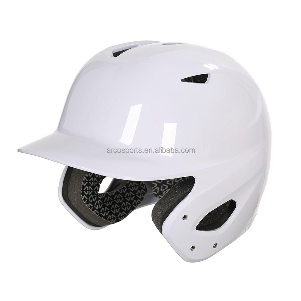 Hot Sale High Anti-impact Professional Sport Style Softball Helmet White Baseball Softball Batting Helmet S белый