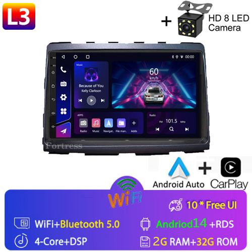 8GB+128GB Carplay Radio For Ssangyong Rodius Turismo Stavic 2013+ Car stereo Multimedia Player Android Auto GPS navigation