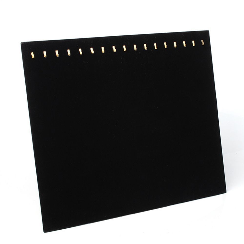 

Цветной органайзер для ожерелий, подставка-органайзер для браслетов, 17 крючков, подставка для ювелирных изделий чёрный