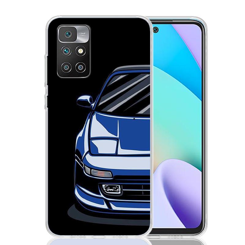 JDM Tokyo Drift Sports Car Male Men Case Phone Cover for Xiaomi Redmi 12 12C 10 10C 10A 9 9C 9A 9T 8 8A 7 7A 6 Pro 6A S2 K20 K30