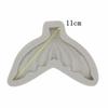 Fondant Mermaid Tail Shape Silicone Mold Fondant Baking Tool Chocolate Cake Decoration Mold
