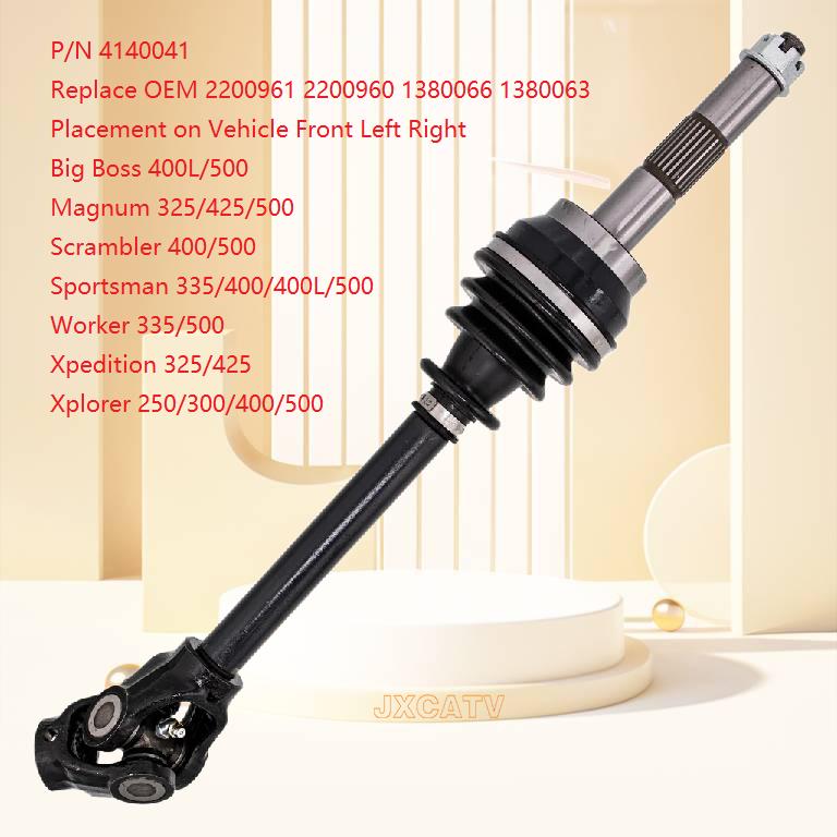 Drive Shaft CV Axle For SPORTSMAN 400&400 HO 2200960 1380218 1332288 1332340 1332881 1332931 1380142 1380197 1332341 1332935