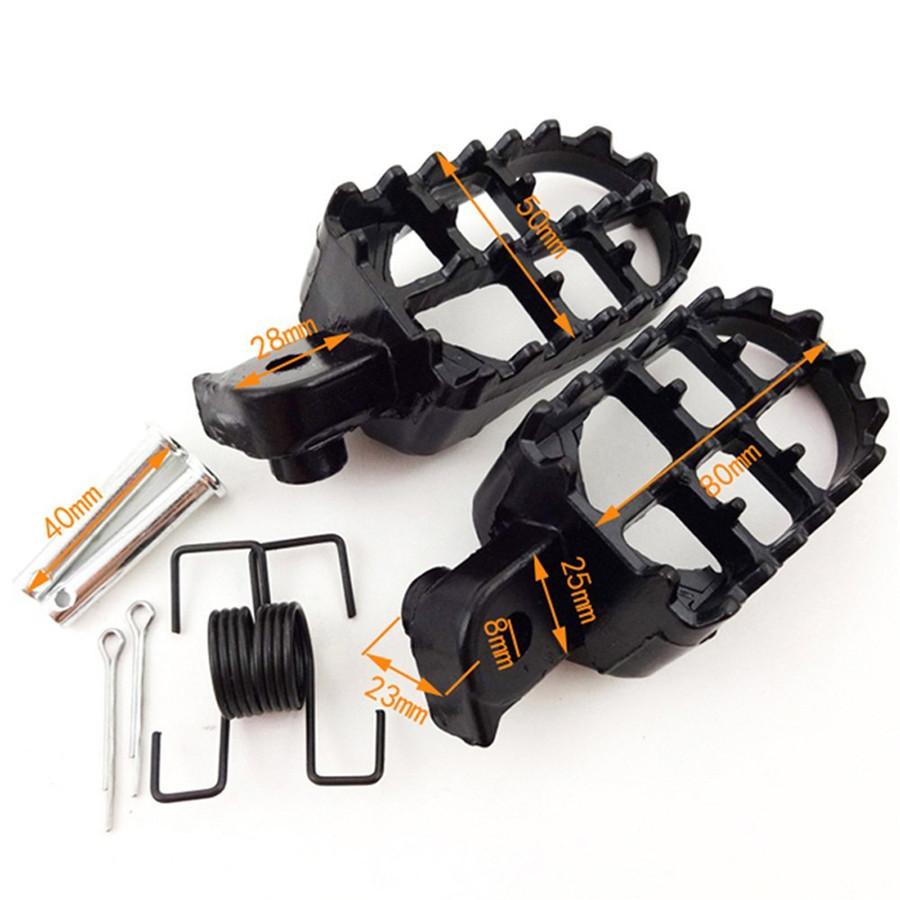 Foot Pegs for Yamaha PW50 PW80 TW200