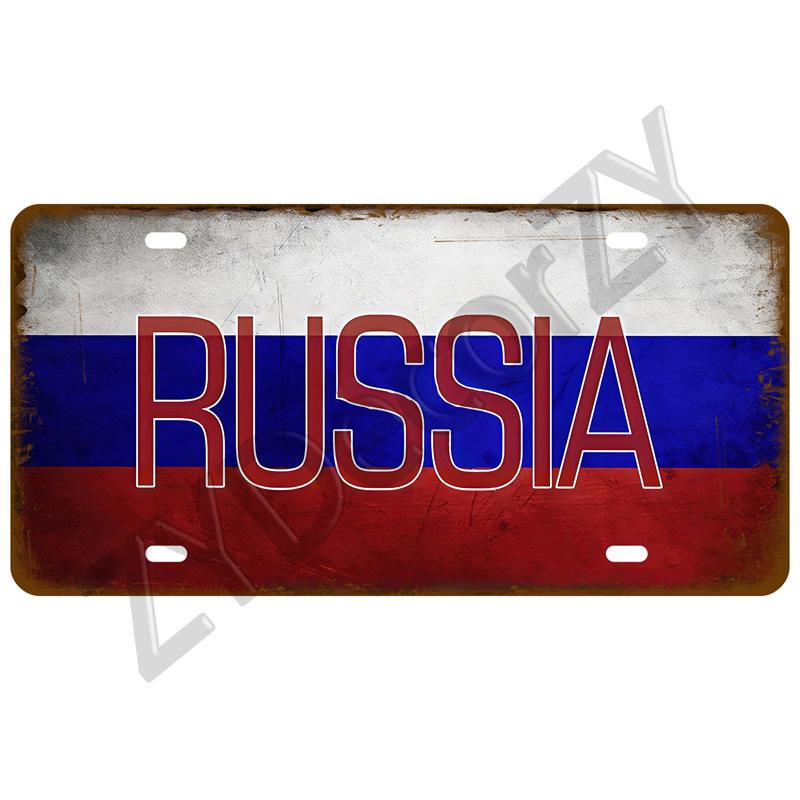 Retro Tinplates Plate Landmark Country Metal Sign Plaque Metal Vintage Tin Sign Home Decor For Man Cave Bar Pub Club Decoration