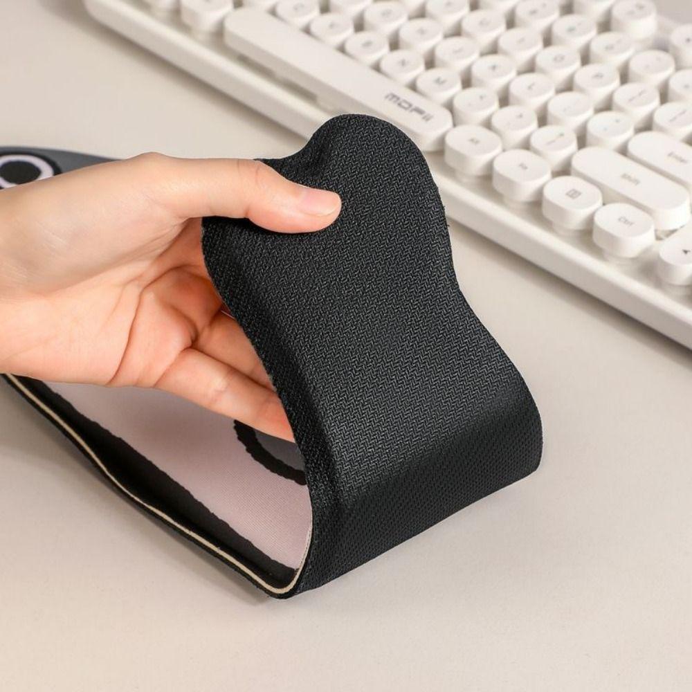 Capybara Printed Mouse Wrist Support Pad Soft Keyboard Pad Cartoon Mouse Pad  Computer Accessories