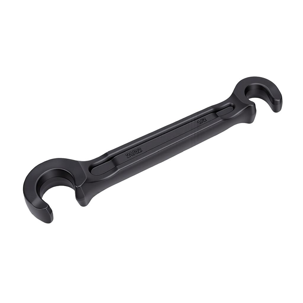 8 Inch Double Ended Valve Wheel Wrench 1 2 21 32 Inch Openings Valve Opener for Fire Riser and Drain Handwheel