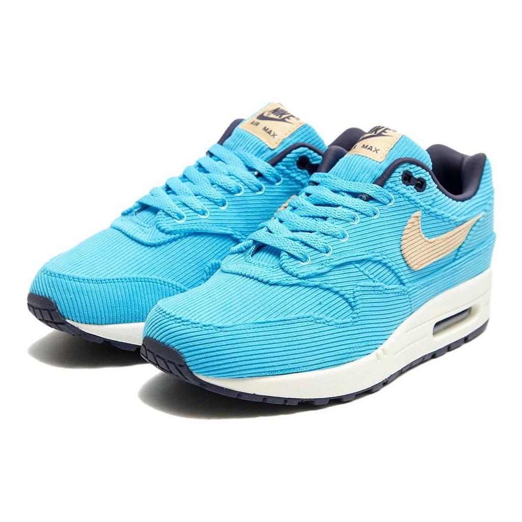 Nike Air Max 1 Premium Baltic Blue Kord Unisex Sneaker Sesam Gridiron Sail FB8915-400