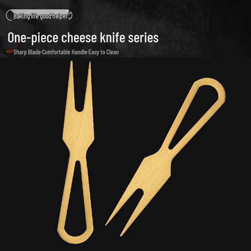 

Gold-Plated Stainless Steel Cheese Tool Set Set of 5