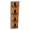 Space Saving Hanger Key Rack with Hooks Vertical Wall Mounted Key Holder for Laundry Room Home Entryway Enduring