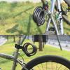 Reflekterande Cykelkabellås med Fem-siffrigt Kombinationslås för Mountainbikes & Landsvägscyklar