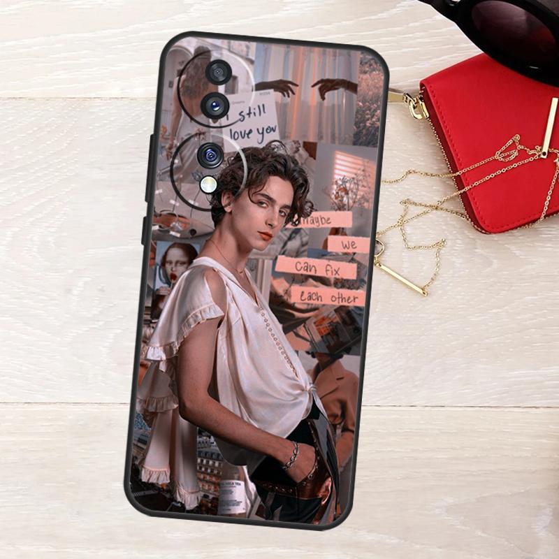 Timothee Chalamet Case For Honor Magic 8 Pro 5 6 7 Lite 200 400 50 70 90 X8b X8c X9a X9c X9d X9b Win RT Cover