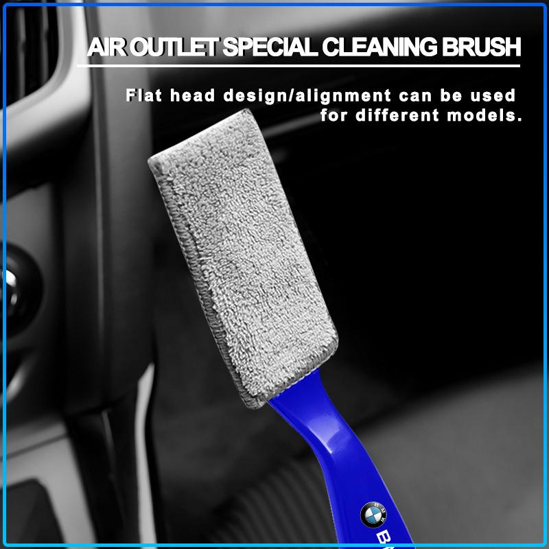 Car Air Conditioning Air Outlet Cleaning Dust Removal Soft Brush Cleaning Tool For BMW M Performance 1 3 5 7 Series M3 M4 M5 M6 X1 X3 X5 X6 X7 E30 E34