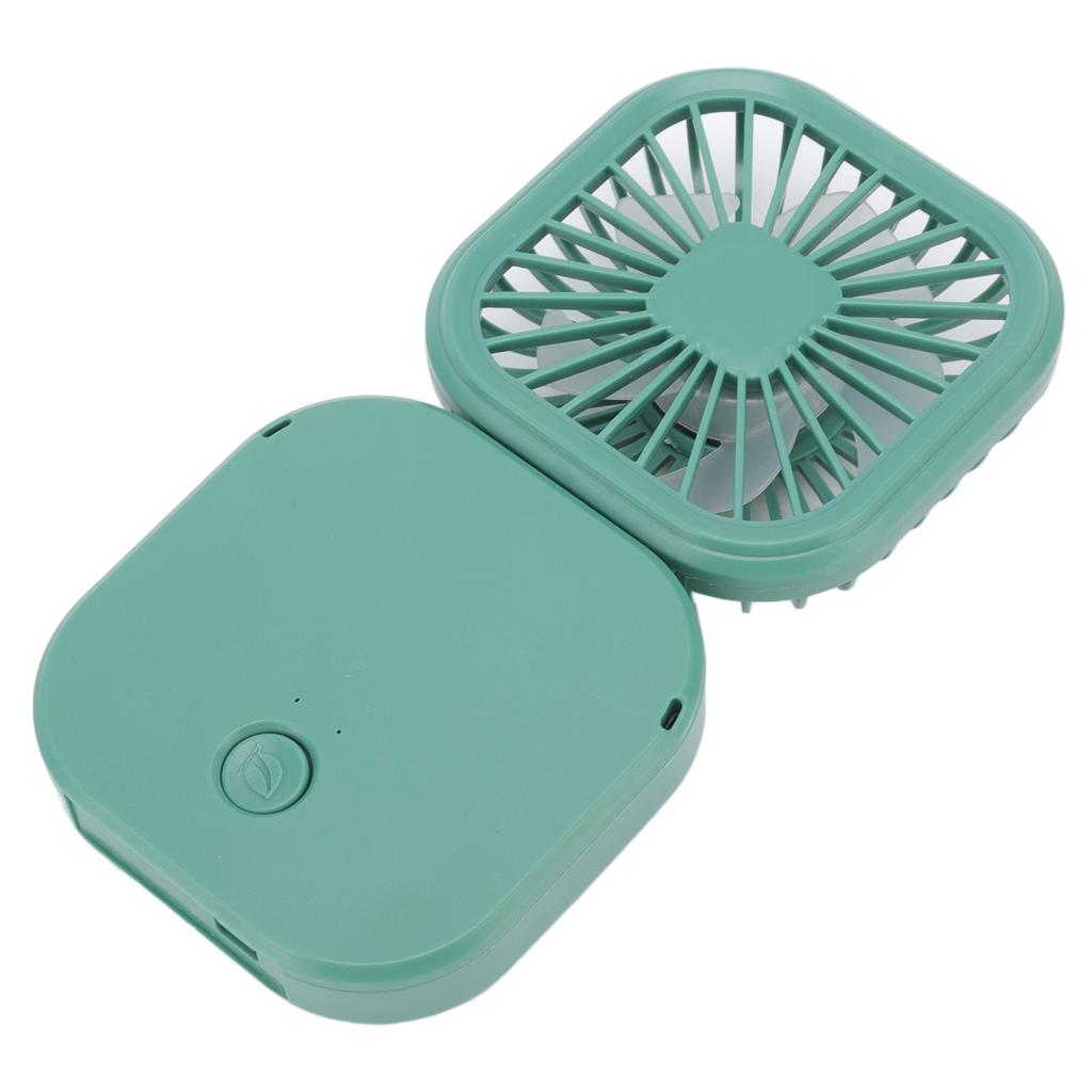 Portable Folding Fan 3   Wind Speed USB Powered Rechargeable Rotatable Handheld Desktop Small Fan