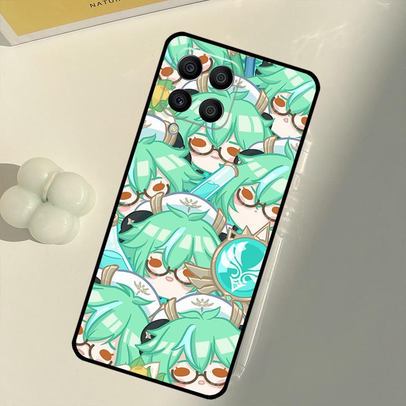 

Cute Cartoon Genshin Impact For Samsung Galaxy M15 M35 M21 M16 M06 M33 M13 M53 M11 M31 M55 M14 M34 M54 M12 M32 M52 Case Samsung M31