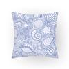 Floral Art Cushion Covers Home Decor Floral Sofa Pillowcases Interior Decoration Pillows Starfish Shells