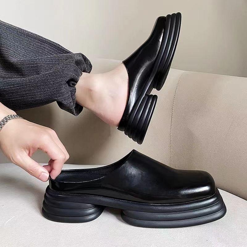 New Handmade Shoes Women's Luxury English Platform Chelsea Boots Men's Trendy Style High Top Short Boots