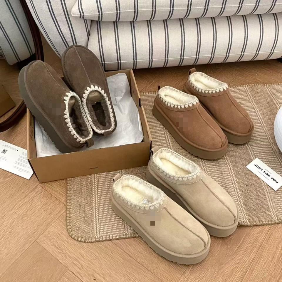 

Хэнань Санпо Женские этнические зимние сапоги на толстой подошве и с меховой отделкой 36