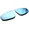 Aspherical Blue Blind Spot Heated Mirror Glass Pair for VW Golf MK6 GTI R Rabbit