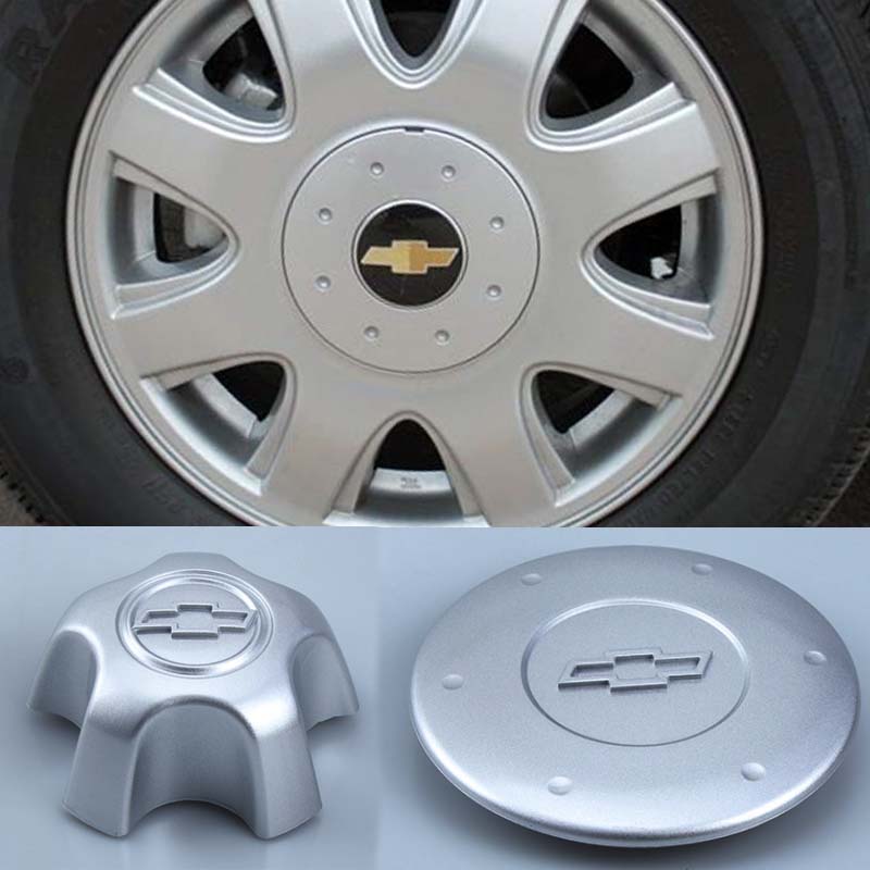 AABJW1 4PCS Auto Tire Caps for Chevrolet Blazer Sail AVEO SPARK BOLT CAPTIVA CRUZE MALIBU TRAX Large Car Wheel Center Hub Covers