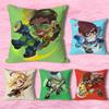 Pop Game O-Overwatch-S Pillow Cases for Bedroom Living Room Sofa Home Decor Polyester Cushion Cover with Zipper