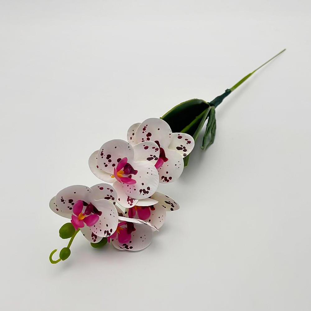 

Artificial Phalaenopsis Realistic Flowers Flower Bouquet Plants For Home Decor Purple White