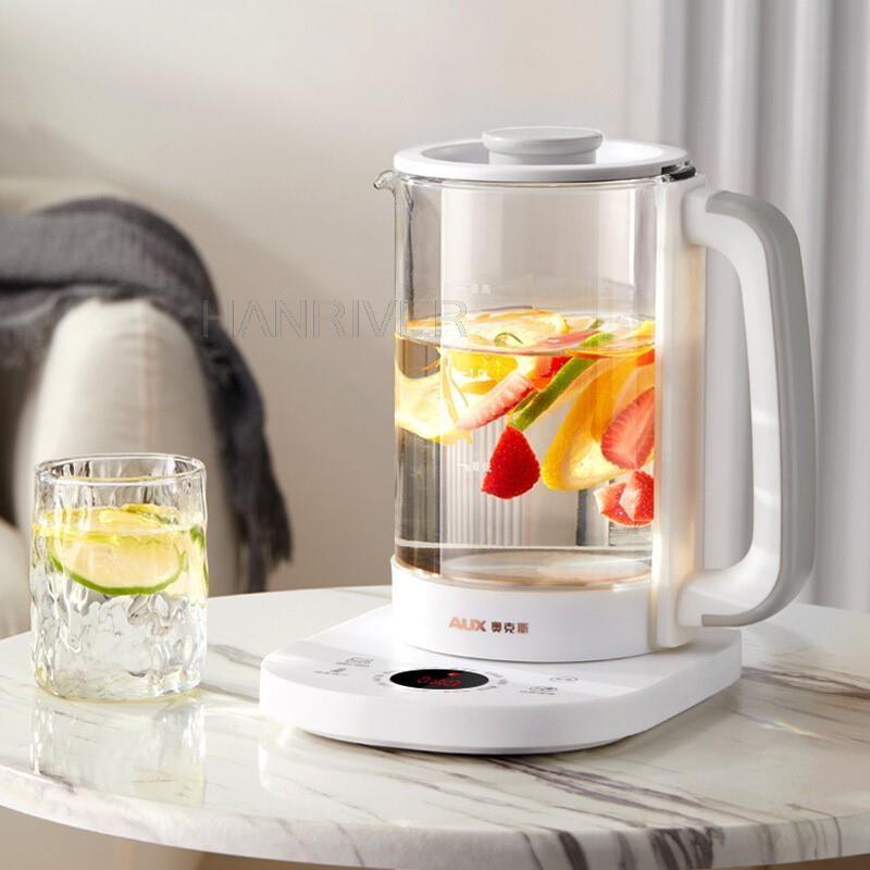 Fully Automatic Health Pot Household Multi-functional Glass Tea Decocting Herbal Tea Pot Electric Kettle Tea Maker 220V