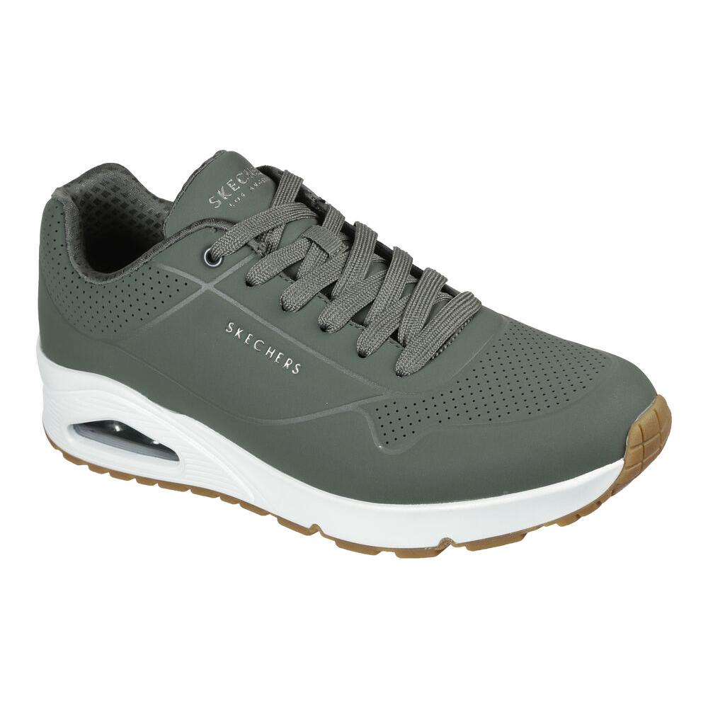 Sneakers Skechers olive Version Uno Stand On Air