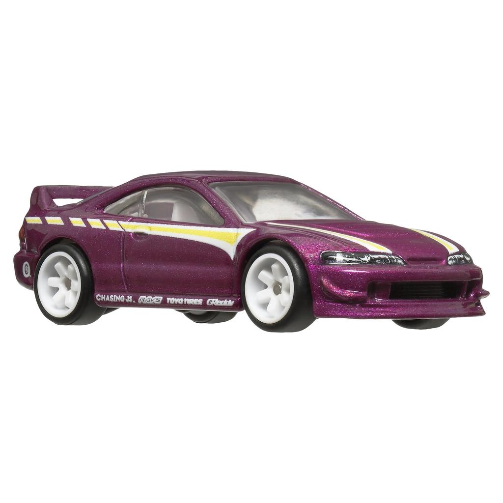 Hot Wheels Boulevard Custom '01 Acura Integra GSR Vehicle Toy, Purple, HRT77, for Ages 3 and Up