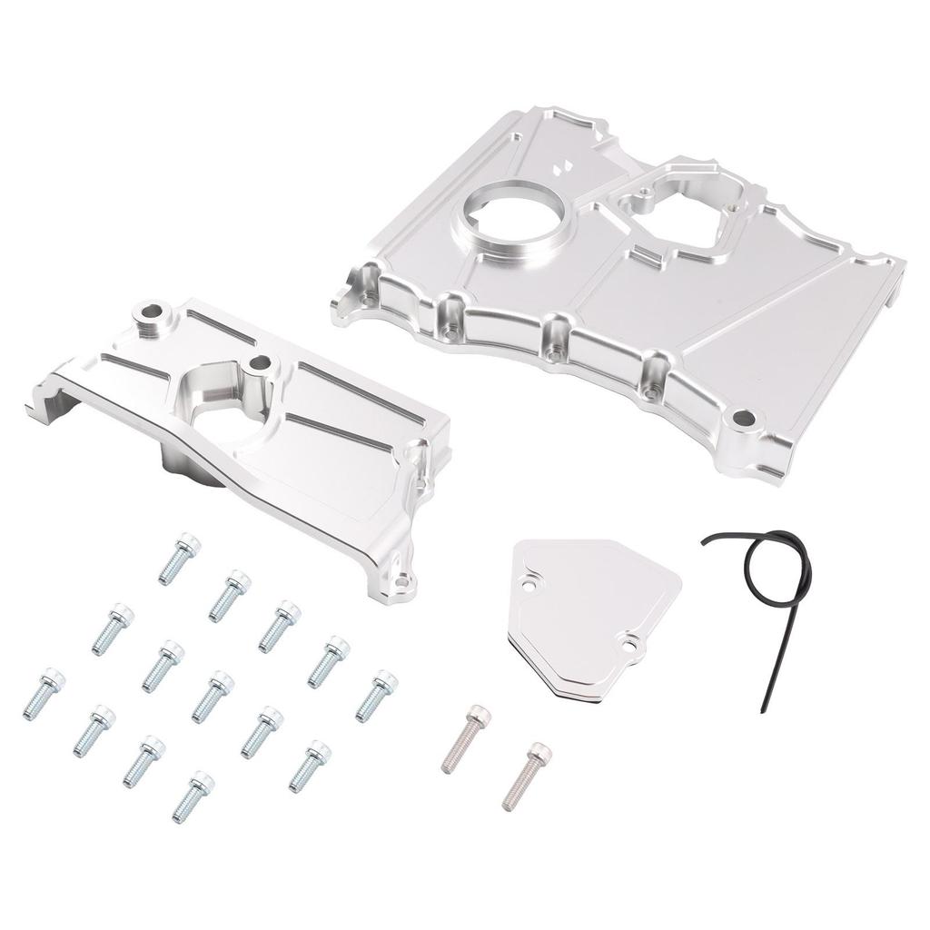 Aluminum Alloy Timing Chain Cover Kit for Acura TSX (CL9, K24A2), CR-V, and Element