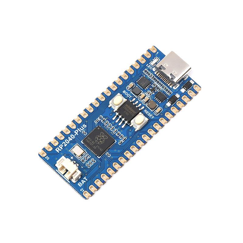 Micro-Snow RP2040-Plus Dev Board: Dual-Core Processor, Compatible with Raspberry Pi Pico