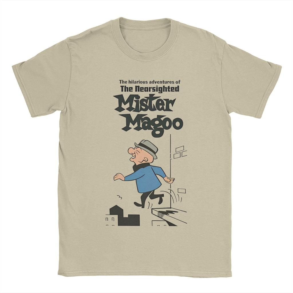 Men Women Print Mr. Magoo Funny T Shirt Tee Cotton  T-shirts Clothing