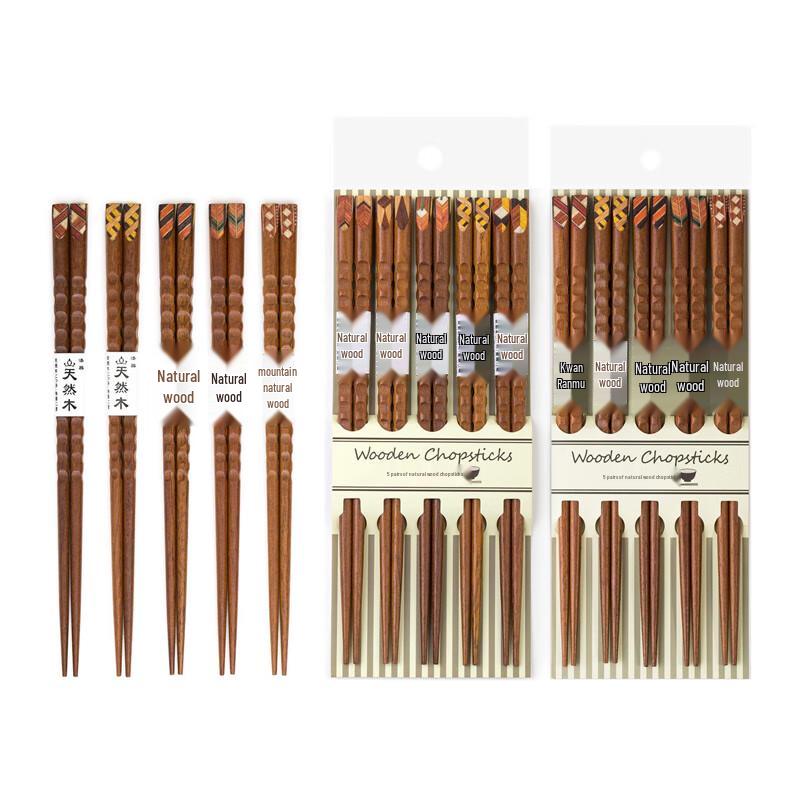 Beijinjie Japanese Yosegi Wooden Chopsticks