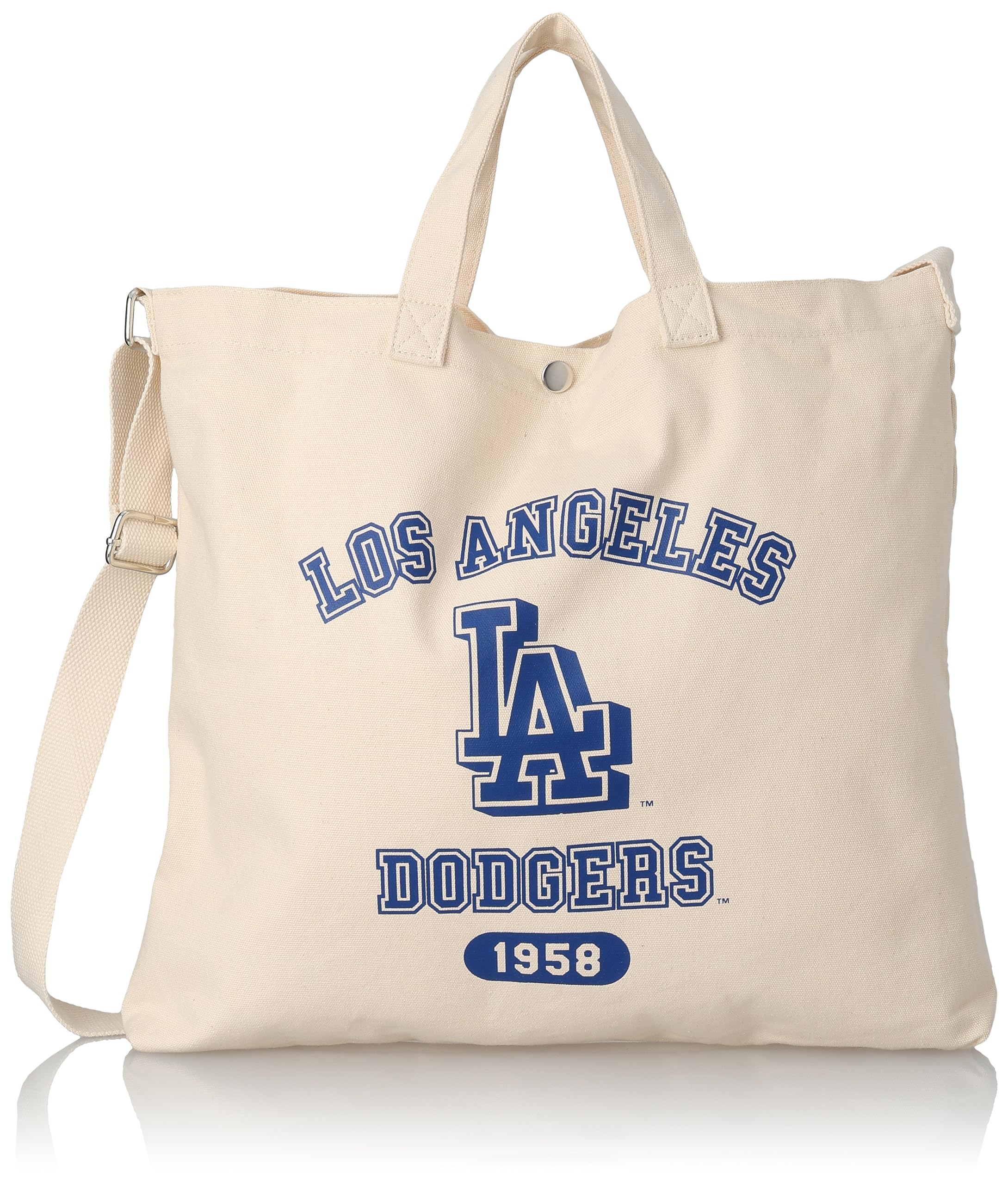 

League Shoulder Bag Canvas 2WAY Shoulder LA Ivory [Major Baseball]
