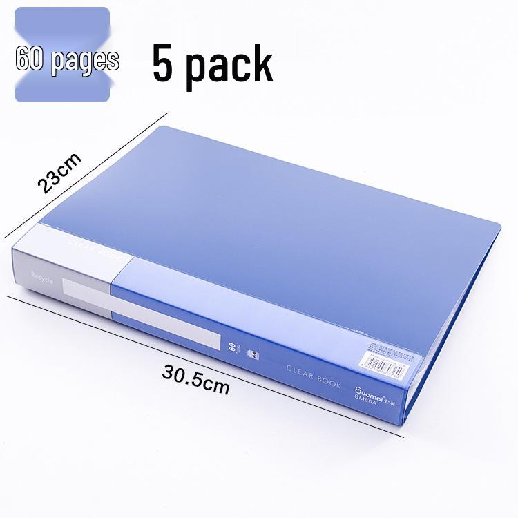 A4 mehrschichtige Seitenabtrenner und Dokumentenordner für Ringordner (20-100 Blatt)