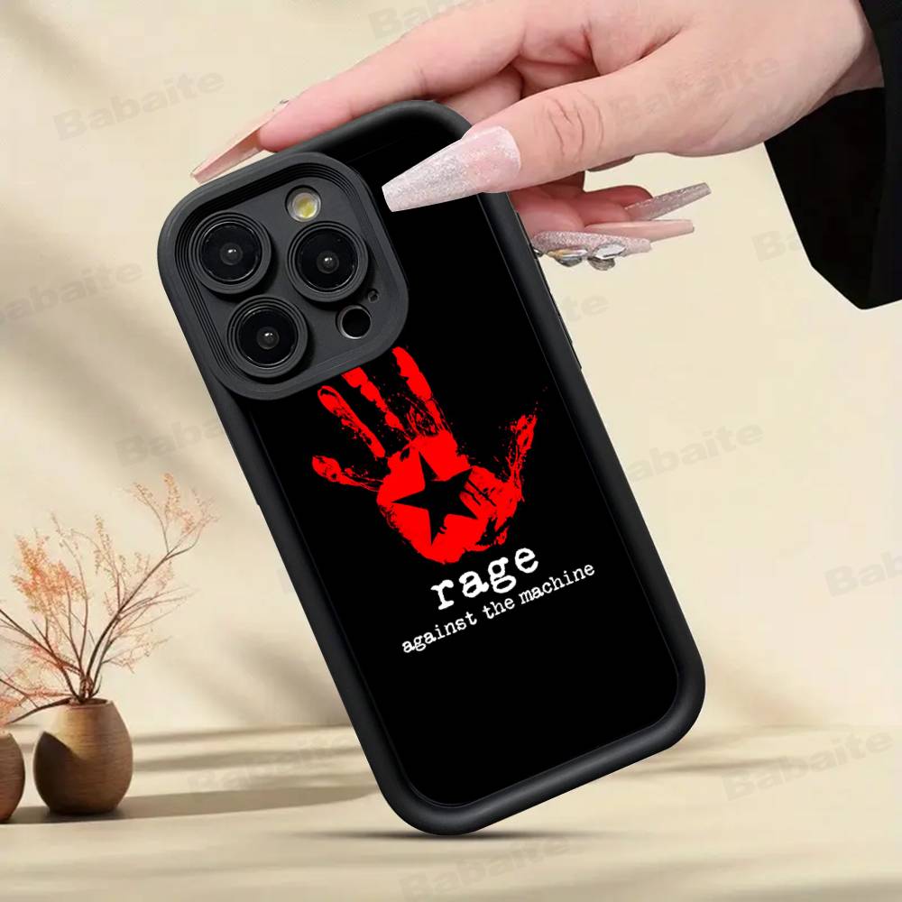 R-Rage A-Against T-The M-Machine Band Phone Case For IPhone 17 16 15 14 13 12 11 Pro Max Plus Mini Luck Cover