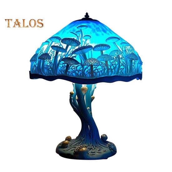 

Настольная лампа с грибным растением, ночник, мягкое свечение, немерцающий светодиодный светильник с растительным мотивом, украшение рабочего стола S D