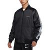 Nike Wende-Freizeitjacke Swoosh Baumwolle Herren Oberbekleidung Schwarz DO2889-010