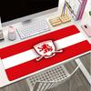 Middlesbrough Football Club Crest Mouse pad, Gaming Mouse Pad, keyboard pad, Desk Decor for computer notebook Fan Gift Birthday Gift