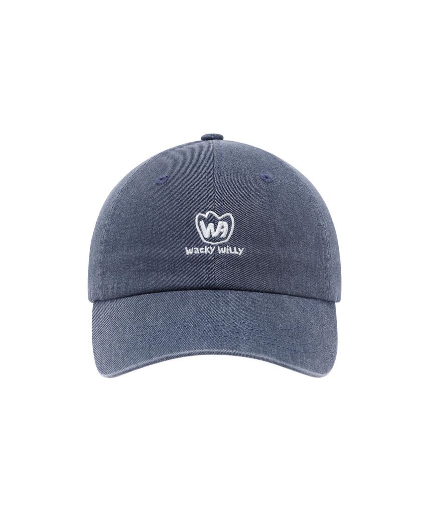 WACKY WILLY [26Ss] Pigment Washed Ball Cap (3 Colors)