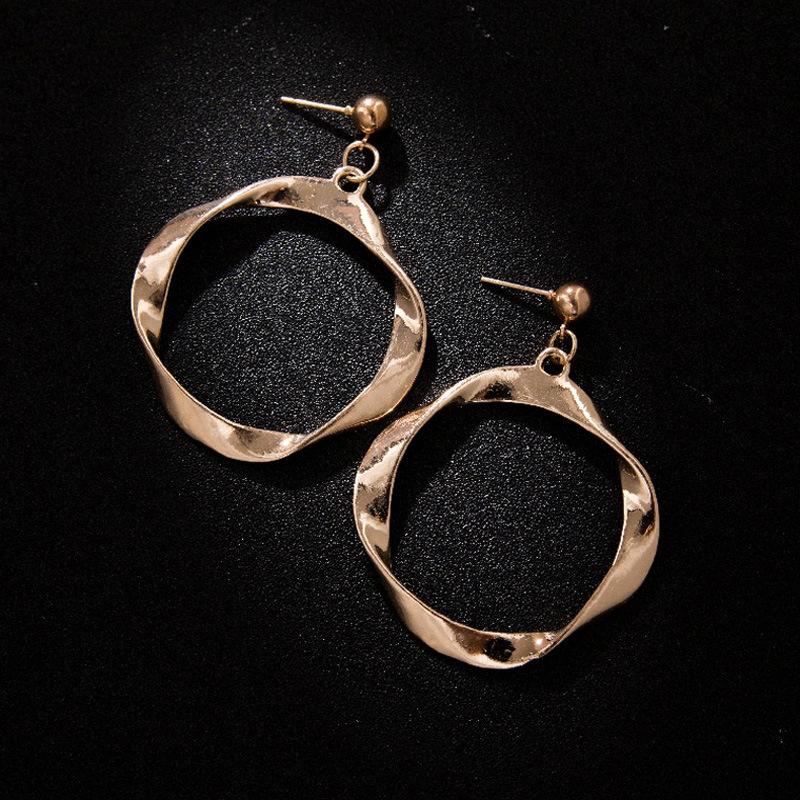 Korean Irregular Earrings, Ears, Personality Simple and Versatile Earrings, Exaggerated Stud Earrings for Women