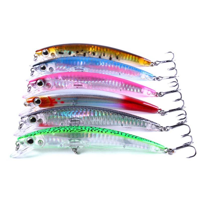 1PC New Lure Fishing Bait Laser Minnow Lure 12cm-14g Fishing Lure Bionic Fish Lure Minnow Hard Bait Fishing Tackle