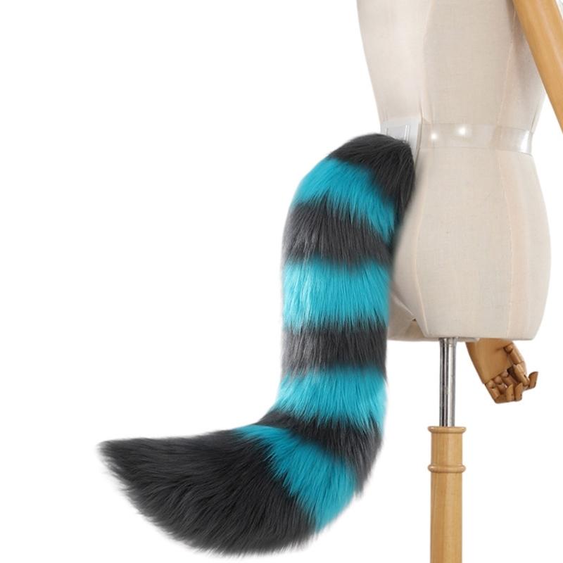 Halloween Foxes Tail Lolitas Cat Tail Fancy Dress Costumes Faux Furs Tail