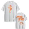 2026 Abstract Spiral Question Mark Graphic Short Sleeve Double Sided Art Print Tshirt Minimalist Aesthetic Loose Teeunisex Unisex