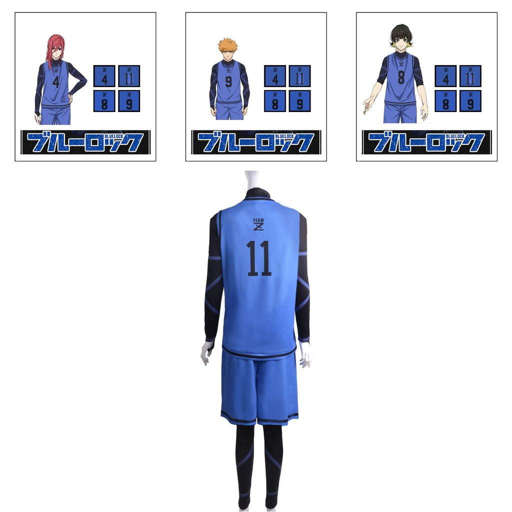 Bluelock Cosplay Costume For Role-playing Fans