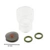 Glass Cup Nozzle For WP9/17/18/20/26 Part Transparent Visualization