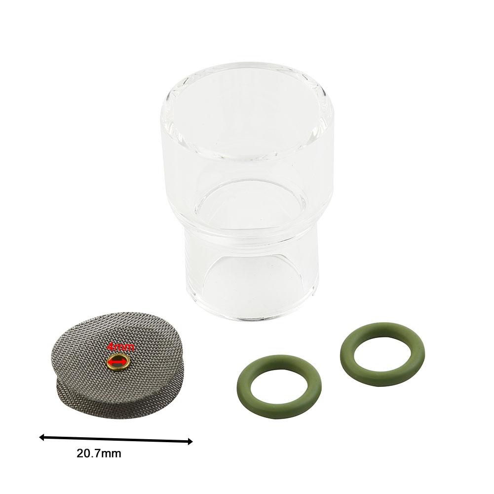 Glass Cup Nozzle For WP9/17/18/20/26 Part Transparent Visualization