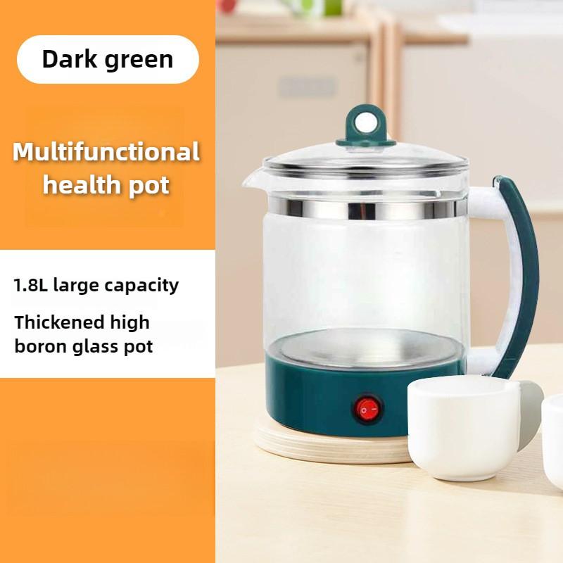 1.8L Large Capacity Intelligent Health Pot Multifunctional Glass Electric Kettle Household Boiling Hot Water Teapot
