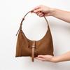 Genuine Leather Bag Niche Women's Bag, Commuter Single-shoulder Bag, Textured Crossbody Bag, Handbag