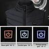 Winter Heated Vest Winter Jacket Usb Electric Heating Vest Heated Winter Vest For Outdoor Skiing